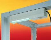 The units can be bolted directly to the IMRAK verticals or alternatively can be bolted vertically to the 19" panel mount angles with the use of a mounting bracket (640-912784H).