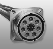 J/J specials - ground plane connectors and shielded contacts mphenol offers I--38999 eries I and II* connectors for data bus, and coax/triax/twinax transmission lines with conductive inserts that
