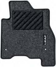 6-8) Floor mats, front & rear