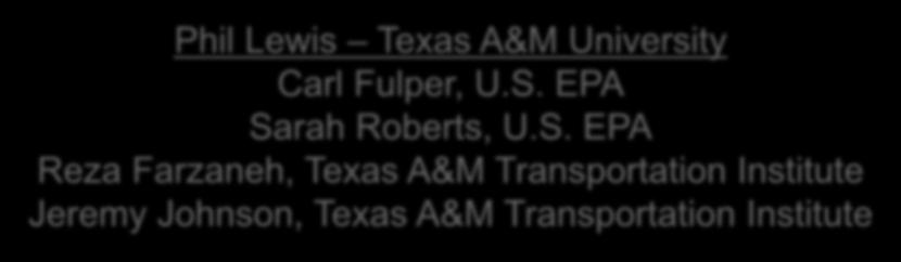 Lewis Texas A&M University Carl Fulper, U.S.