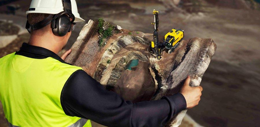 TECHNOLOGY THAT PUTS YOU IN CONTROL Safety depends on control. The SmartROC T45 dramatically reduces the risks of manual errors and human mistakes.