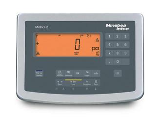 Weight indicators for bench and floor scale Midrics Weight indicator MIS1 Midrics Weight indicator MIS2 Midrics User interface Level 1 Level 2 Keyboard 5 keys 23 keys Display 14 segments 20 mm weight