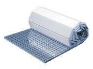 The underfloor heating of System KAN-therm - technical information Design of floor heaters - pipe fastening system System KAN-therm Tacker System KAN-therm delivers insulation plates with a metalised
