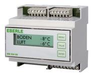 Electronic, room thermostat Basic for heating and cooling, 230 or 24V, for an individual temperature control in a room.