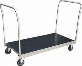 Stainless Platforms, Low Profile & Transfer Carts XP, YP, XL, YB - Stainless steel platforms & low profile & transfer carts 1,00 LB CAPACITY Model XP Shown 1,00 LB CAPACITY All welded construction