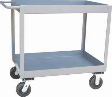 *(*,000 lb with casters) wheel brakes on swivel casters - Code B6 All swivel casters - Code AS Floor lock - Code F6 Vinyl matting on top shelf - Code VM Writing stand - Code WS ( NT & NR only)