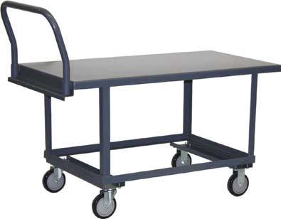 Other Specifications: Model LK: Lockable drawer (5" h x 16" w x 16" d) with keys. 1-1/" shelf lips up for retention. Clearance under drawer - 19". Overall height - 35", (39 with 8 casters).
