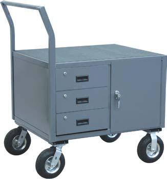 Angular Frame - Instrument Low Profile Carts ( Shelves) AD, AF, AJ - Low Profile vibration reducer carts to safely transport instruments 1,00 LB CAPACITY All welded construction (except casters).