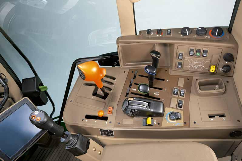 12 H Series Front Loader Joysticks & Loader Control Independent Control Valve (ICV) LOADER CONTROL OPTIONS PUT YOU IN COMMAND For the most precise loader control and operator comfort, an Independent