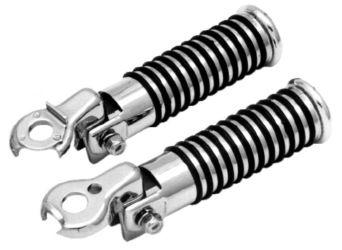 CRUISER PEGS BUFFALO FOOTPEG SETS UNIVERSAL CLAMP-ON, WITH 2 DIFFERENT STYLES OF CLAMP-ON SYSTEM.