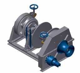 Development Design Production Hose Winch is developed along with one of Scan Winches new customers.