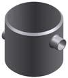 available (spring heated) Protects the pump and installation