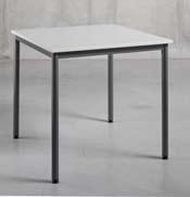 Reading tables 47 KORYTEM study table with 30x20 mm metal legs.