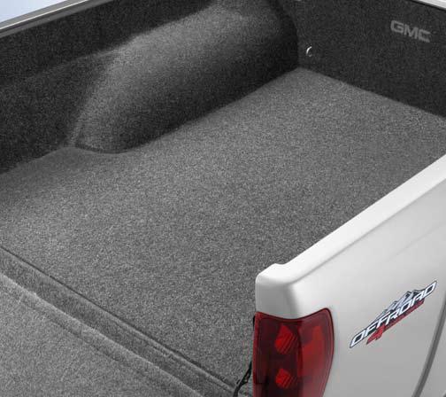 BED MAT Reduce cargo shifting with this easy-to-install, non-skid rubber bed mat designed to fit the contours of your Canyon precisely.