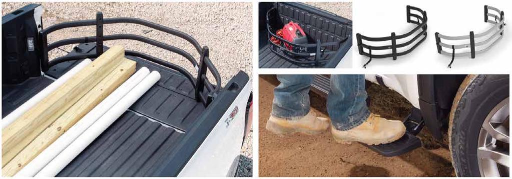 PICKUP BED EXTENDERS & RETRACTABLE BED STEPS BY LUND For Silverado, Sierra, Colorado & Canyon BED EXTENDER Add an extra dimension to your pickup with a LUND 1 Pickup Bed Extender for GMC Sierra and