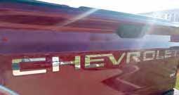 the All-New 2019 Silverado tailgate CHEVROLET channels and installs easily with pre-applied 3M tape.