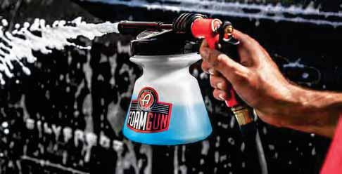 A SHOWROOM SHINE ANY TIME. STANDARD FOAM GUN Give your vehicle a truly cleansing bath with the Adam s Polishes Standard Foam Gun.