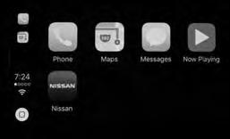 Select CarPlay key Apple CarPlay screen.