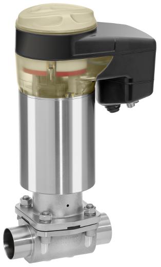 esydrive Motorized diaphragm valve Features Hermetic separation between medium and actuator Installation for an optimised draining is possible Open/close function, positioner and process controller