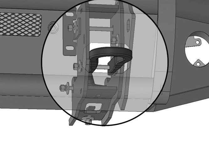 (Fig 9) Passenger/right Bracket assembly (Fig 10) Push sensor into mounting