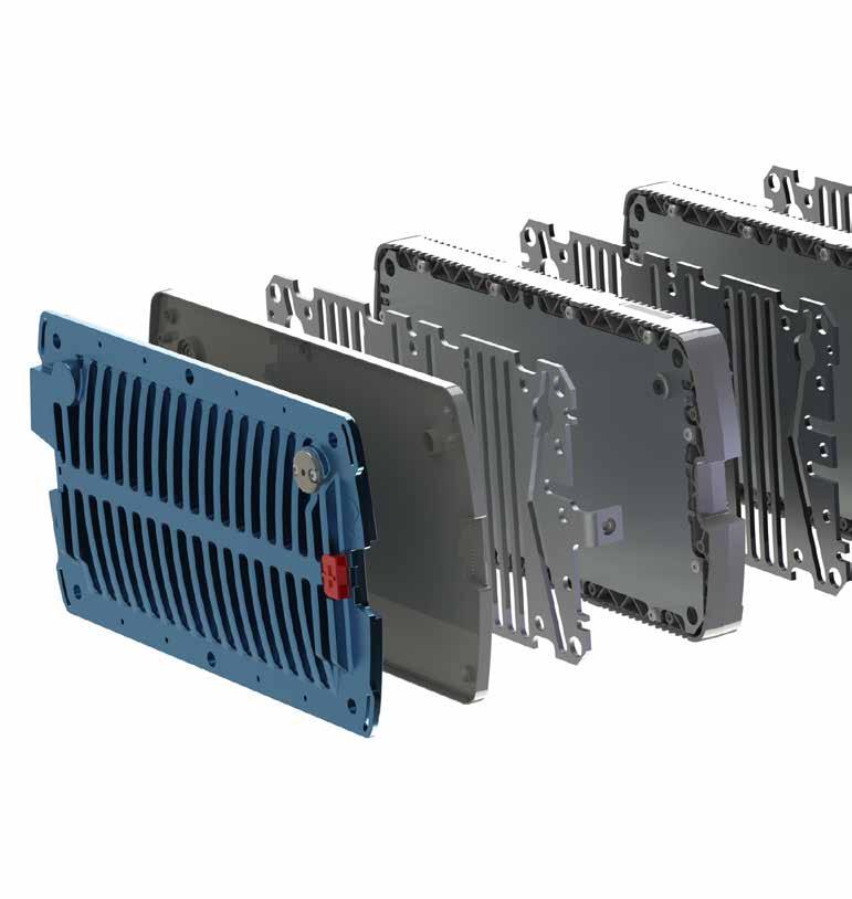 These are based on a bi-polar modular battery solution that provides a flexible and powerful platform for high and low voltage applications.