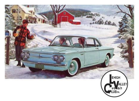 FEBRUARY 2011 THE FIFTH WHEEL PAGE 5 Lehigh Valley Corvair Club Membership List NAME STREET TOWN STATE ZIP PHONE EMAIL Sorry internet readers!