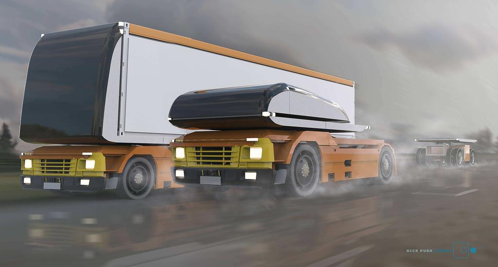 Figure 1: Future truck concept from the movie Logan.