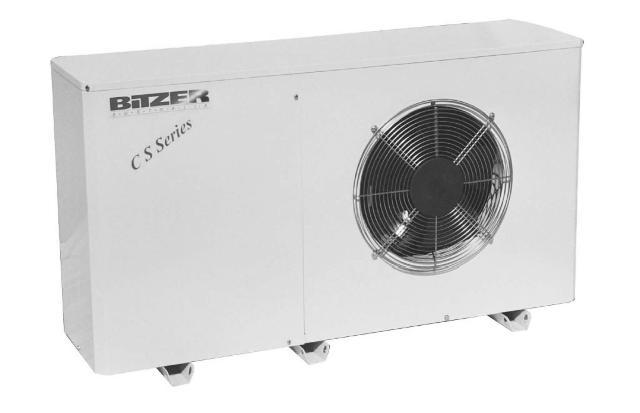 BITZER CS CONDENSING UNITS CS Series Condensing Units Standard Features: Bitzer Octagon Semi hermetic Compressor Fully wired Electrical Panel Three Phase Isolator