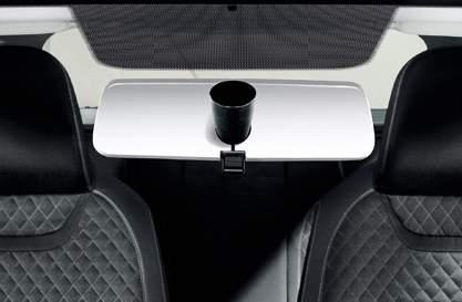 10 Decorative cover of the interior rearview -
