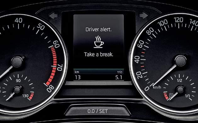 The SmartLink+ system also includes SmartGate, which allows you to record and analyse your drive to help you cut fuel costs and extend the life of your Fabia.
