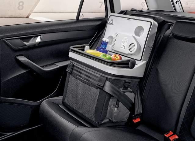 These inventive accessories increase the functionality of your Fabia while adding playful