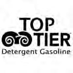 192 STARTING AND OPERATING Designated TOP TIER Detergent Gasoline contains a higher level of detergents to further aide in minimizing engine and fuel system deposits.