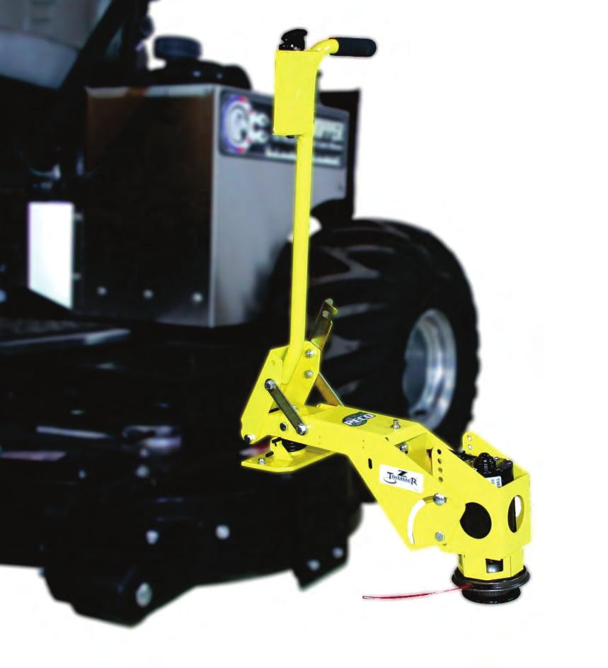 PECO R ZT-3000 TRIM AND EDGE WITHOUT LEAVING YOUR SEAT RIMME OPERATOR S MANUAL Your new PECO Z-Trimmer has been engineered and