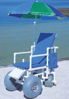 BEACH WHEELCHAIRS DeBug Beach Wheelchair The DeBug Beach Wheelchair is designed to provide recreational opportunities for people with disabilities.