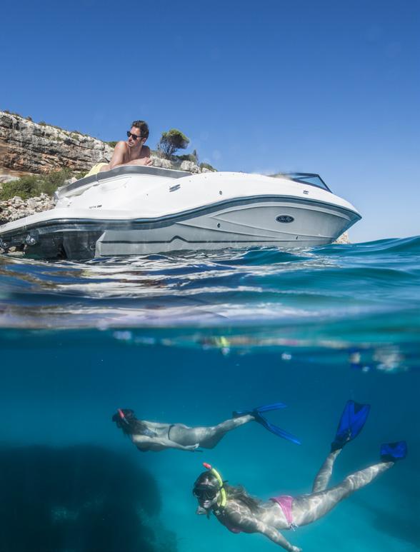 watersports or cruising all day in comfort, there s an SPX package that s perfectly suited.