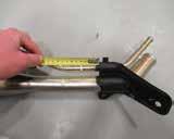 6 Unclip the fuel flap release cable from the breather pipe and pull the breather pipe free of the