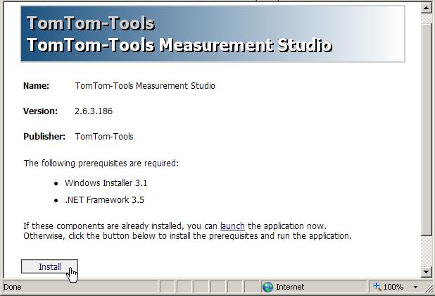 adapter (Parani UD100), which comes along with the Sensor. Note: The TomTom-Tools are designed to communicate only with Windows Bluetooth Stack. If there is an other Bluetooth software installed (e.g. Toshiba, Widcomm), deactivate it or uninstall it.