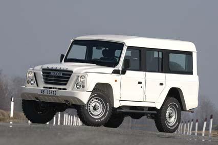 Based on the Santana PS10 (Land Rover Defender).