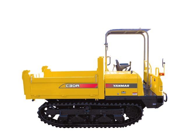 COMPACTNESS The Yanmar is ideal for use on all type of