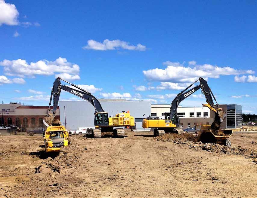 SAFETY CONSTRUCTION WE OFFER A WIDE RANGE OF COMMERCIAL AND INDUSTRIAL CONSTRUCTION SERVICES IN THE GRANDE PRAIRIE AREA.