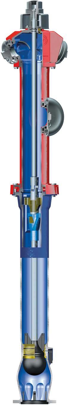 VAG NOVA 284 Standpost Hydrant Maintenance-free stem seal Nominal diameters DN 80, 100 Installation depth: - DN 80: 1,00 m / 1,25 m / 1,50 m - DN 100: 1,25 m / 1,50 m Standard version: Upper and