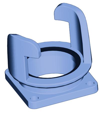 O-ring/claw lock: EPDM rubber Claw lid: PP Surface protection All-round (internal and external) epoxy resin powder coating