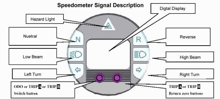 ELECTRICAL SPEEDOMETER AND