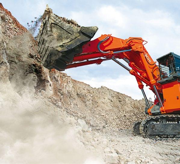 designed for DURABILITY A machine is only as productive as its lifespan, which is why Hitachi s EX-7 excavators are built to last in the toughest of conditions.