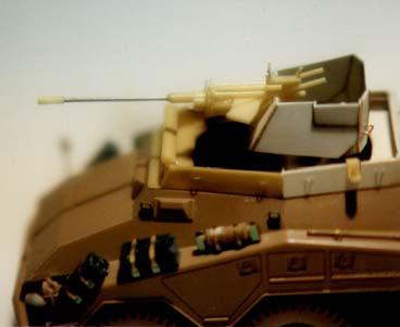 I replaced all the jerry cans with the Italeri ones and used the PE belts and buckles to