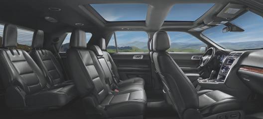 1 3rd-row seat flat, and pack up to 2,285 litres (80.7 cu. ft.