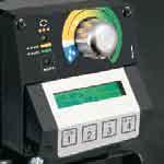 Digital Electronic Spray Control Simple read out of the actual spraying pressure from the digital display.
