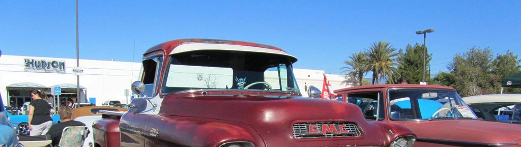 Above - Here is a nice 55 GMC pickup from