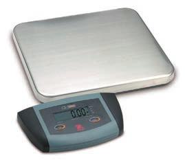 Bench ES Economical Bench Scales Stainless steel platform/painted steel frame, ABS indicator Three-way mounting bracket included