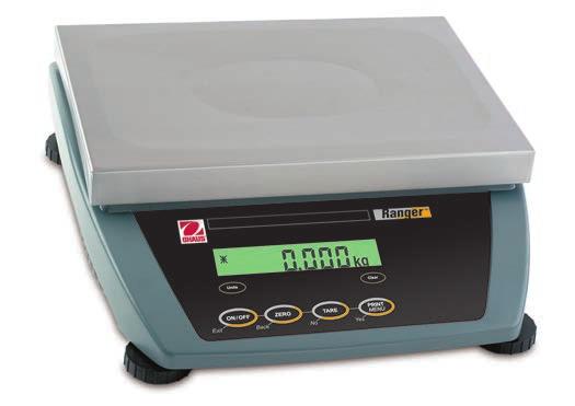 Compact Bench Ranger Compact Bench Scales Includes Dynamic software Backlit LCD display Stainless steel platform with painted cast aluminum housing 6,000d Dynamic/ Animal Model RD3RS RD6RS RD12LS